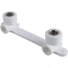 Двойная водорозетка ППР 20 мм x 1/2" Двойная водорозетка ППР 20 мм x 1/2"