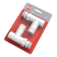 Набор дизайн-вентилей Royal Thermo PIANO 1/2" белый, RTE 56.0010, НС-1422579 Набор дизайн-вентилей Royal Thermo PIANO 1/2" белый, RTE 56.0010, НС-1422579