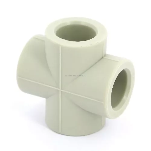 Крестовина ППР FV-Plast 235025 ⌀25 (Фв-пласт)