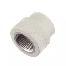 Муфта комбинированная FV-plast ВР Ø 50 мм х 1 1/2" полипропиленовая (217050) Муфта комбинированная FV-plast ВР Ø 50 мм х 1 1/2" полипропиленовая (217050)