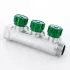 Регулирующий проходной коллектор FAR ВР-НР 1"х3/4" с 3 отводами FK 3822 134 (EUR) (Фар) Регулирующий проходной коллектор FAR ВР-НР 1"х3/4" с 3 отводами FK 3822 134 (EUR) (Фар)