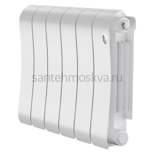 Радиатор биметаллический Royal Thermo Infinity 300 Bianco Traffico - 6 секции НС-1683690