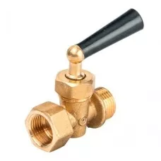 Запорный кран для манометра 15-MZ 1/2 ВН 