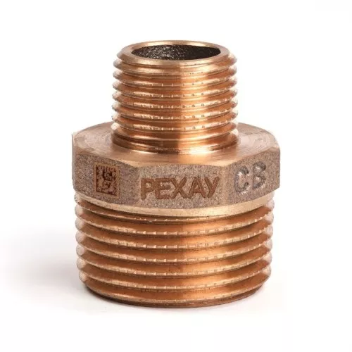 Ниппель переходной бронзовый РЕХАУ AURLINE 1" x 1/2" НР, 18732641001
