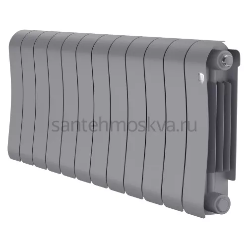 Радиатор биметаллический Royal Thermo Infinity 300 Silver Satin - 12 секции НС-1683522