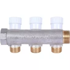 Коллектор распределительный 3/4", 3 отвода 1/2" SMB 6852 341203 Коллектор распределительный 3/4", 3 отвода 1/2" SMB 6852 341203