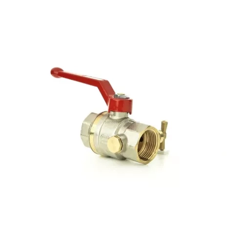 Шаровой кран Danfoss BVR-D резьба латунь рукоятка (Данфосс)