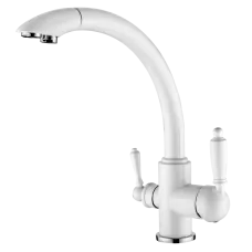 GZ16031-F Смеситель (БЕЛЫЙ) с фильтром