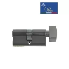 Цилиндровый механизм PORTUNO. Арт.CS60.05, 60м. (30+30), Цвет, Матовый графит. ключ-вертушка Цилиндровый механизм PORTUNO. Арт.CS60.05, 60м. (30+30), Цвет, Матовый графит. ключ-вертушка