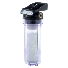 Корпус фильтра атолл Патриот SL10-3/4 прозрачный с картриджем PCCT (полифосфат) Корпус фильтра атолл Патриот SL10-3/4 прозрачный с картриджем PCCT (полифосфат)
