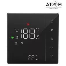 Терморегулятор ATOM Alpha ECO Light черный Терморегулятор ATOM Alpha ECO Light черный