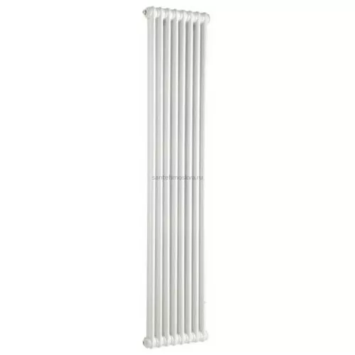 Трубчатый радиатор Arbonia 2180/10, 10 секции, 3/4", белый, вертикальный, боковое подключение