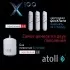Прямоточная система обратного осмоса atoll X100 ATEFDR128 (Атолл)