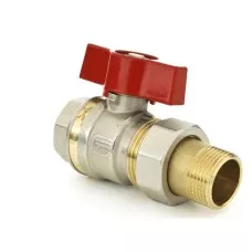 Шаровой кран Danfoss BVR-F 3/4" американка латунь бабочка 065B8204