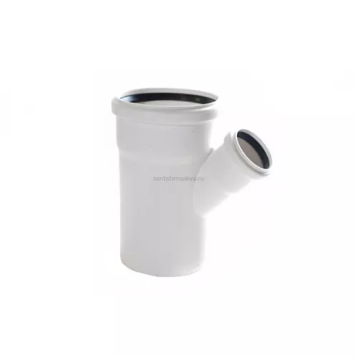 Тройник для систем внутренней канализации Rehau Raupiano Plus 110х50мм 45° (Рехау)