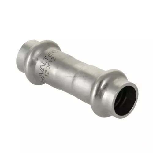 Пресс-муфта 12 мм х 12 из нержавеющей стали VTi.903.I.001212 VALTEC (ВАЛТЕК)