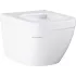 Унитаз подвесной GROHE Euro Ceramic, 39206000 + Крышка-сиденье Grohe Euro Ceramic, 39330001 с микролифтом Унитаз подвесной GROHE Euro Ceramic, 39206000 + Крышка-сиденье Grohe Euro Ceramic, 39330001 с микролифтом