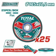 Диск по металлу 125мм TOTAL TAC21012525 Диск по металлу 125мм TOTAL TAC21012525