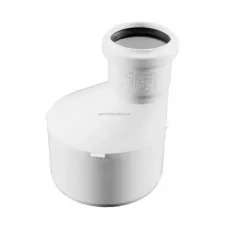 Переходник Rehau Raupiano Plus 110х50 для систем внутренней канализации Переходник Rehau Raupiano Plus 110х50 для систем внутренней канализации