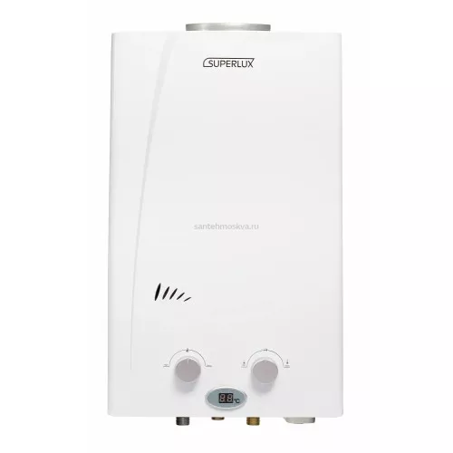 Газовый проточный водонагреватель SUPERLUX 10L CF NG NEW 3632386