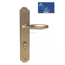 Дверная ручка на планке с фиксатором PORTUNO Anna 909.11WC Матовый кофе Дверная ручка на планке с фиксатором PORTUNO Anna 909.11WC Матовый кофе