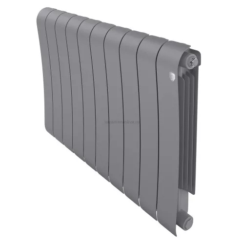 Радиатор биметаллический Royal Thermo Infinity 500 Silver Satin - 10 секции НС-1629785