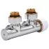 Узел нижнего подключения термостатический угловой Primoclima Armature Thermolink 1/2x3/4, PCS3412PC