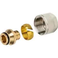Резьбозажимное соединение Италия SFC-0020-002028 для труб PE-X 20х2,8х3/4" Резьбозажимное соединение Италия SFC-0020-002028 для труб PE-X 20х2,8х3/4"