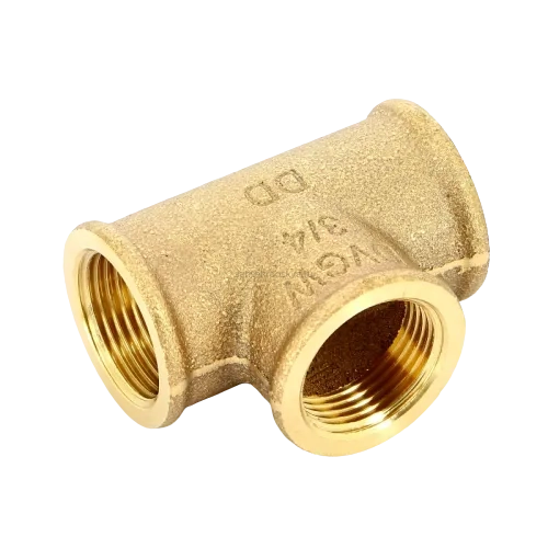Тройник Viega 264246 равнопроходной ВР 3/4", бронза (Виега)