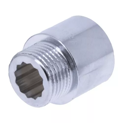 Удлинитель 1/2" x 15 мм хромированный Италия SFT-0002-001215