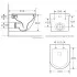 Инсталляция base K440407 + унитаз BelBagno UNO BB3105CHR/SC, безободковый