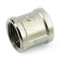 Муфта ВВ 1/2" никелированная Италия SFT-0006-001212