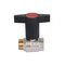 Кран шаровый 1/2" пластмассовая ручка ZEISSLER ZSv.201.0204N