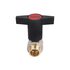 Кран шаровый 1/2" пластмассовая ручка ZEISSLER ZSv.201.0204N