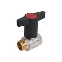 Кран шаровый 1/2" пластмассовая ручка ZEISSLER ZSv.201.0204N