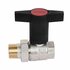 Кран шаровый с американкой 1/2" пластмассовая ручка ZEISSLERZSv.201.0304N Кран шаровый с американкой 1/2" пластмассовая ручка ZEISSLERZSv.201.0304N