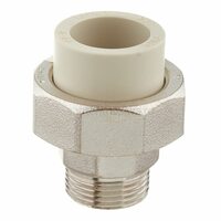 Муфта разъемная ППР FV-Plast 237025 НР 25x3/4" (американка)