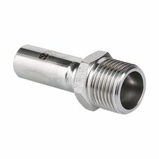 Пресс-вставка с наружной резьбой 22 мм х 3/4"  из нержавеющей стали VTi.906.I.002205 VALTEC (ВАЛТЕК)