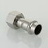 Пресс-муфта с накидной гайкой 12 мм х 1/2" из нержавеющей стали VTi.908.I.001204 VALTEC (ВАЛТЕК)