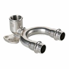 Пресс-водорозетка проходная  мм х   из нержавеющей стали VTi.954.DI.150415 VALTEC (ВАЛТЕК)