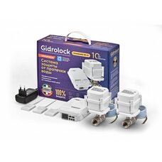 Система защиты от протечек Gidrоlock Standard RADIO Wi-Fi BUGATTI 1/2" (32101021)