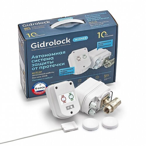 Система защиты от протечек Gidrоlock Winner Radio G-LOCK 1/2" (31204061)