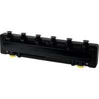 Стальной распределительный коллектор 3 отопительных контура с гидравлическим разделителем DN 25, SDG-0018-004003 Стальной распределительный коллектор 3 отопительных контура с гидравлическим разделителем DN 25, SDG-0018-004003