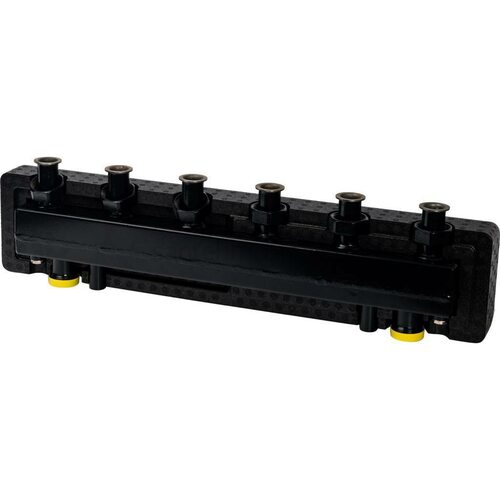 Стальной распределительный коллектор 3 отопительных контура с гидравлическим разделителем DN 25, SDG-0018-004003