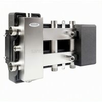 Гидравлический разделитель совмещенный с коллектором из нерж. Стали на 3 контура М3 в теплоизоляции ZSb.1502.S.M3