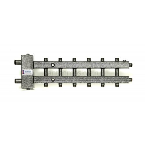 Гидравлический коллектор комбинированный Rilano 7 контура 1"1/2 x 1" НР до 110 кВт