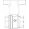 Кран шаровый 1/2" ВВ маховик пластмассовый Optibal Oventrop 1077104 (Овентроп)