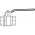 Кран шаровый 1 1/2" ВВ маховик из алюминия Optibal Oventrop (Овентроп) Кран шаровый 1 1/2" ВВ маховик из алюминия Optibal Oventrop (Овентроп)