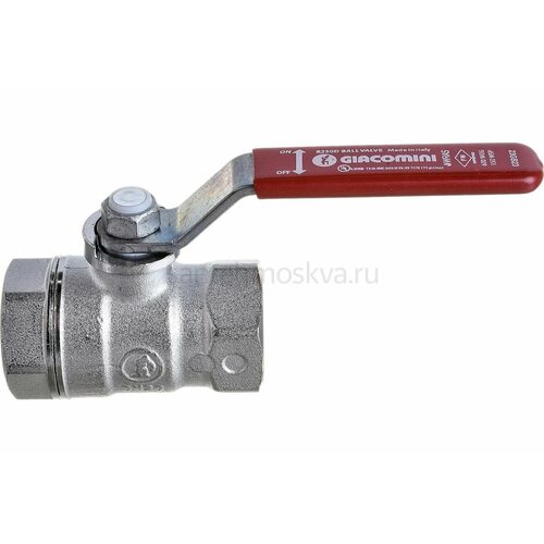 Кран шаровой Giacomini R250D 3/4" ВР полнопроходной R250X004