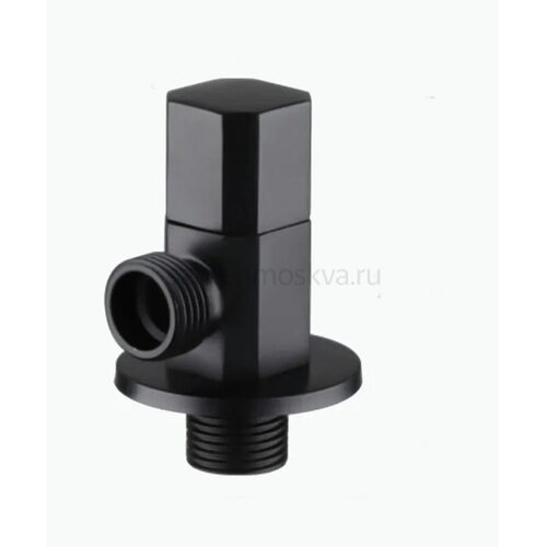 Вентиль угловой с отражателем 1/2" VER36-C черный
